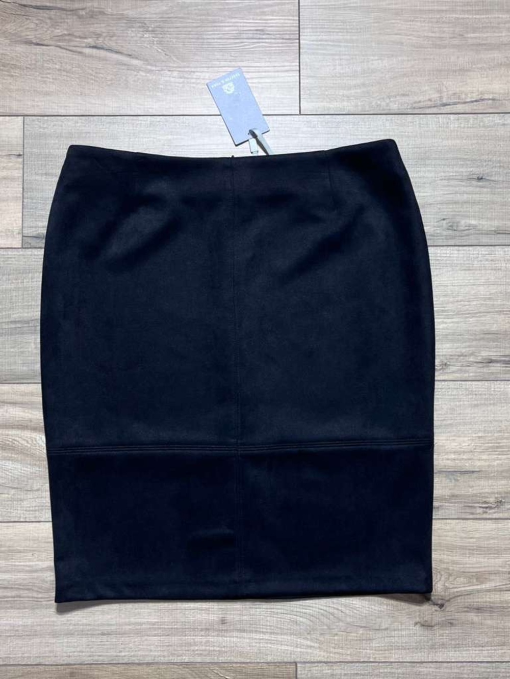 Preston & York  Womens‎ Esmeralda Pencil Skirt Size 12 Black Soft As Suede